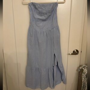 Blue Midi Hollister Dress